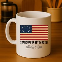 Rush Limbaugh Stand Up For Betsy Ross Flag Mug