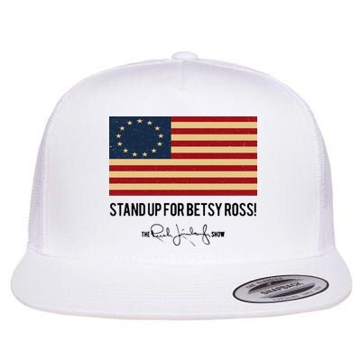 Rush Limbaugh Stand Up For Betsy Ross Flag Flatbill Hat