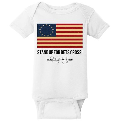 Rush Limbaugh Stand Up For Betsy Ross Flag Baby Bodysuit