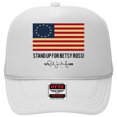 Rush Limbaugh Stand Up For Betsy Ross Flag Trucker Hat