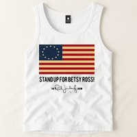Rush Limbaugh Stand Up For Betsy Ross Flag Tank Top