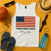 Rush Limbaugh Stand Up For Betsy Ross Flag Tank Top