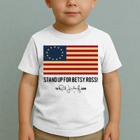Rush Limbaugh Stand Up For Betsy Ross Flag Toddler T-Shirt
