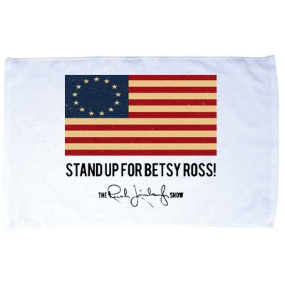 Rush Limbaugh Stand Up For Betsy Ross Flag Microfiber Hand Towel