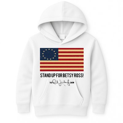 Rush Limbaugh Stand Up For Betsy Ross Flag Kids Hoodie