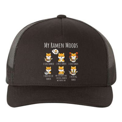 Ramen Lover Shiba Inu Dog Japanese Noodles Ramen Yupoong Adult 5-Panel Trucker Hat