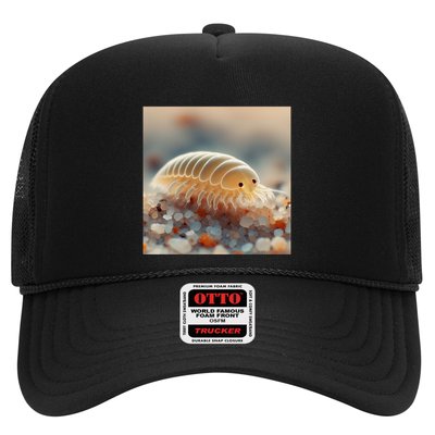 Really Like Sand Fleas Emerita Sand Fiddler Sand Crab Beach Cute Gift Trucker Hat