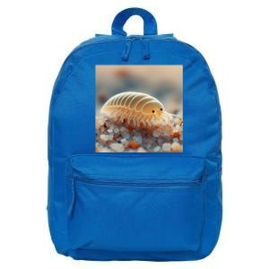 Really Like Sand Fleas Emerita Sand Fiddler Sand Crab Beach Cute Gift 16 in Basic Backpack