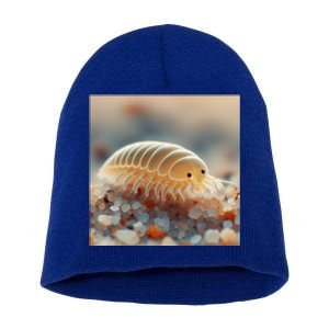 Really Like Sand Fleas Emerita Sand Fiddler Sand Crab Beach Cute Gift Short Acrylic Beanie