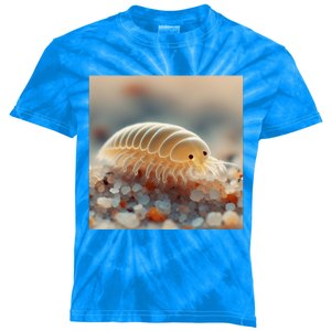 Really Like Sand Fleas Emerita Sand Fiddler Sand Crab Beach Cute Gift Kids Tie-Dye T-Shirt