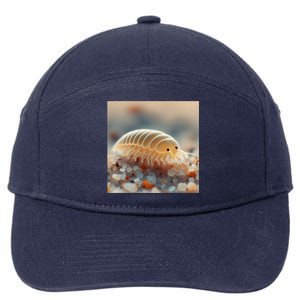 Really Like Sand Fleas Emerita Sand Fiddler Sand Crab Beach Cute Gift 7-Panel Snapback Hat