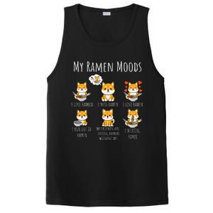 Ramen Lover Shiba Inu Dog Japanese Noodles Ramen PosiCharge Competitor Tank