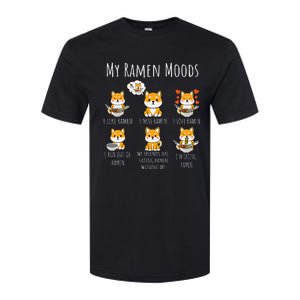 Ramen Lover Shiba Inu Dog Japanese Noodles Ramen Softstyle CVC T-Shirt