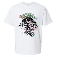Retro Lahaina Strong Love Maui Support Hawaii Trees Sueded Cloud Jersey T-Shirt