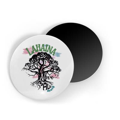 Retro Lahaina Strong Love Maui Support Hawaii Trees Magnet