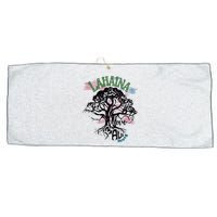 Retro Lahaina Strong Love Maui Support Hawaii Trees Large Microfiber Waffle Golf Towel