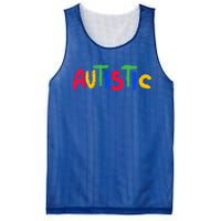 Respect Love Support Acceptance Autism Awareness Day Gift Mesh Reversible Basketball Jersey Tank