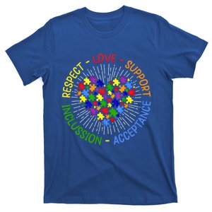 Respect Love Support Autism Awareness Autism Gift T-Shirt