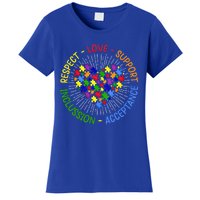 Respect Love Support Autism Awareness Autism Gift Women's T-Shirt