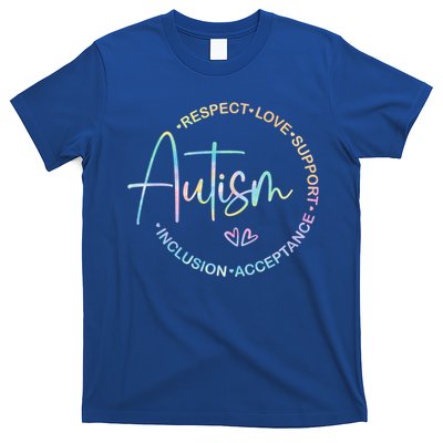 Respect Love Support Autism Awareness Month Meaningful Gift T-Shirt