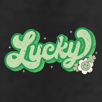 Retro Lucky St Patricks Day Irish Clover Cool Comfort Performance Bucket Hat