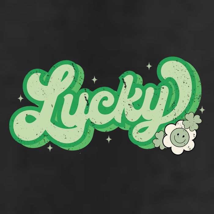 Retro Lucky St Patricks Day Irish Clover Cool Comfort Performance Bucket Hat