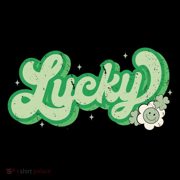 Retro Lucky St Patricks Day Irish Clover Toddler Sweatshirt