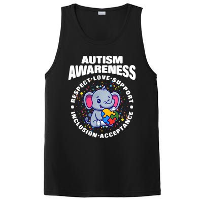 Respect Love Support Inclusion Acceptance Gift PosiCharge Competitor Tank