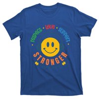 Respect Love Support Stronger Autism Dad Mom Gift T-Shirt