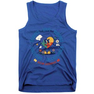 Respect Love Support Autism Awareness Month Gift Tank Top