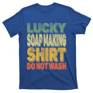 Retro Lucky Soap Making Maker Gift Do Not Wash Meaningful Gift T-Shirt