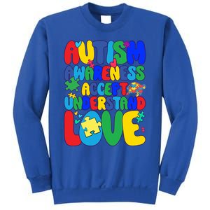 Respect Love Support Autism Awareness Month Funny Gift Sweatshirt