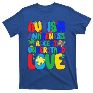 Respect Love Support Autism Awareness Month Funny Gift T-Shirt