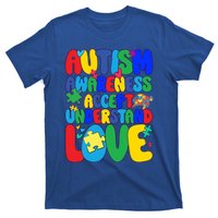 Respect Love Support Autism Awareness Month Funny Gift T-Shirt