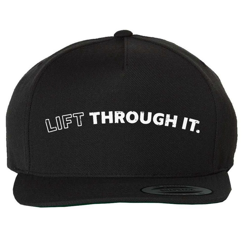 Retro Lift Through It Gift Wool Snapback Cap