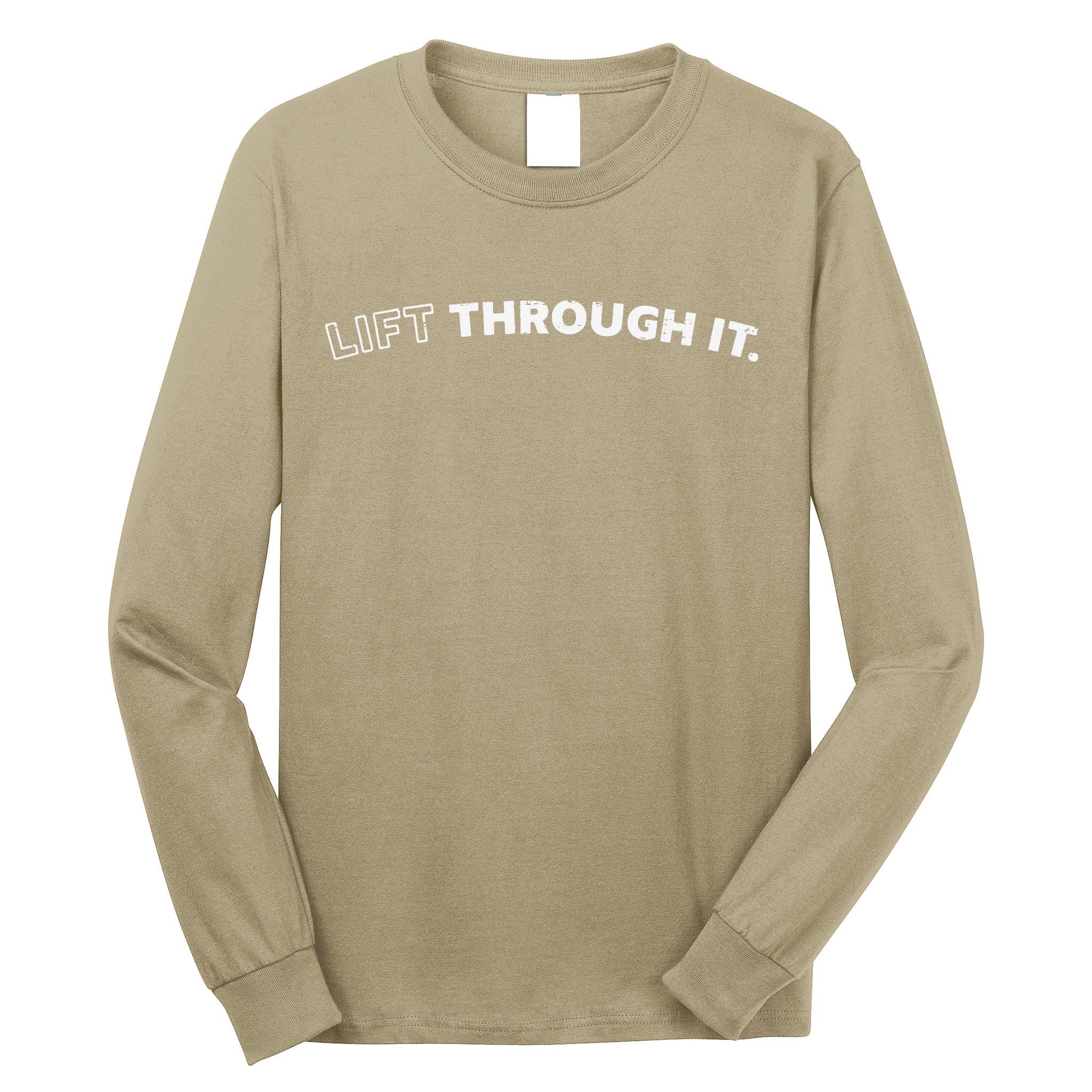 Retro Lift Through It Gift Long Sleeve Shirt