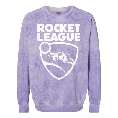 Rocket League Text Colorblast Crewneck Sweatshirt