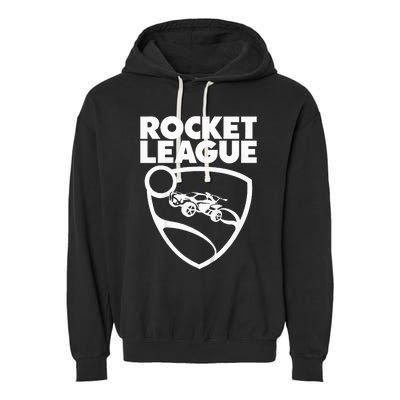 Rocket League Text Garment-Dyed Fleece Hoodie