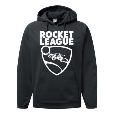 Rocket League Text Performance Fleece Hoodie