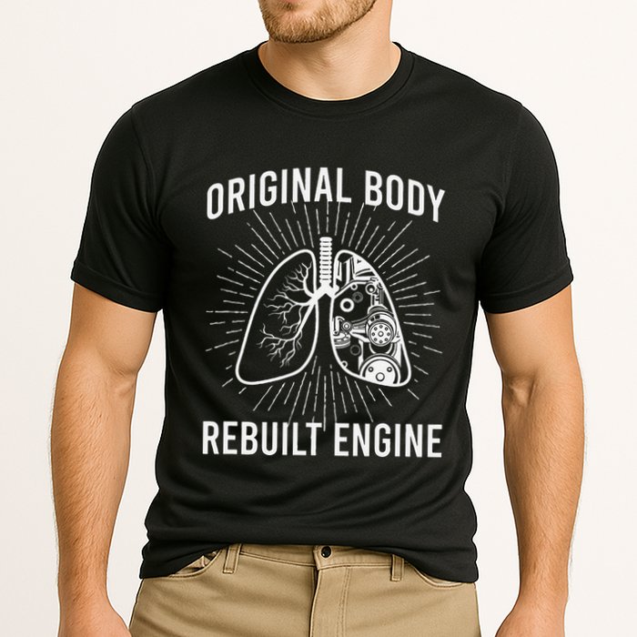Rebuilt Lung Transplant Survivor Lung Transplant Recovery Performance Shirt