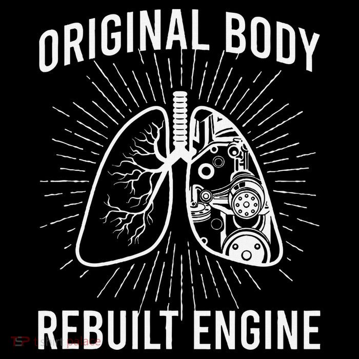Rebuilt Lung Transplant Survivor Lung Transplant Recovery Performance Shirt