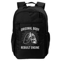 Rebuilt Lung Transplant Survivor Lung Transplant Recovery Backpack