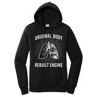 Rebuilt Lung Transplant Survivor Lung Transplant Recovery Women's Pullover Hoodie