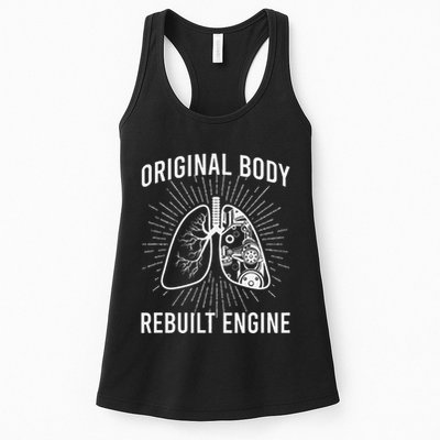 Rebuilt Lung Transplant Survivor Lung Transplant Recovery Womens Tank Top