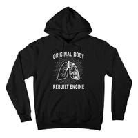 Rebuilt Lung Transplant Survivor Lung Transplant Recovery Tall Hoodie