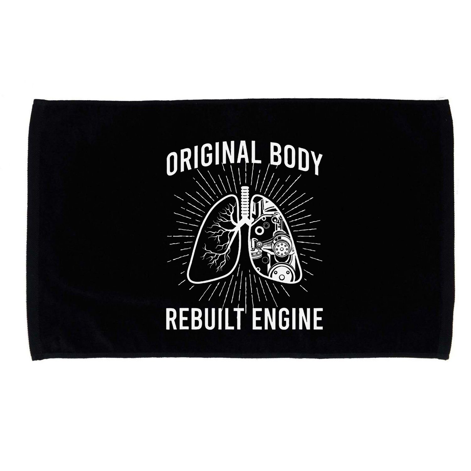 Rebuilt Lung Transplant Survivor Lung Transplant Recovery Microfiber Hand Towel