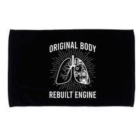 Rebuilt Lung Transplant Survivor Lung Transplant Recovery Microfiber Hand Towel