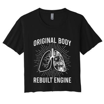Rebuilt Lung Transplant Survivor Lung Transplant Recovery Crop Top