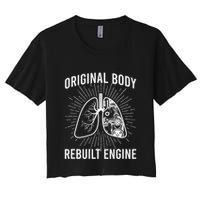 Rebuilt Lung Transplant Survivor Lung Transplant Recovery Crop Top