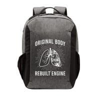 Rebuilt Lung Transplant Survivor Lung Transplant Recovery Vector Backpack